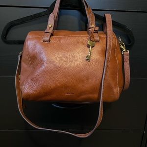 Fossil Rachel Satchel in Brown